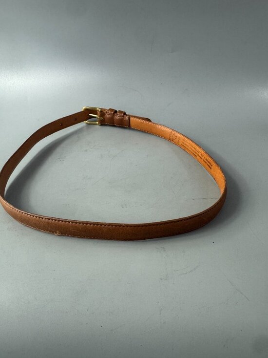 Authentic Vintage Coach # 2800 British Tan Leather Belt, Medium main image 13